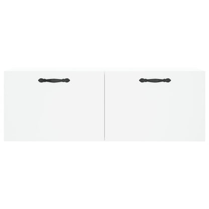Wandschrank Weiß 100x36,5x35 cm Holzwerkstoff