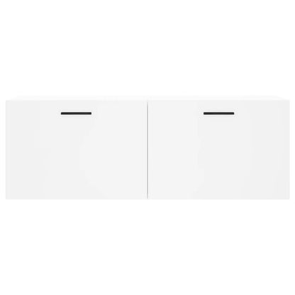 Wandschrank Weiß 100x36,5x35 cm Holzwerkstoff