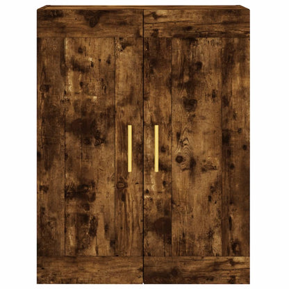 Wandschrank Räuchereiche 69,5x34x90 cm Holzwerkstoff