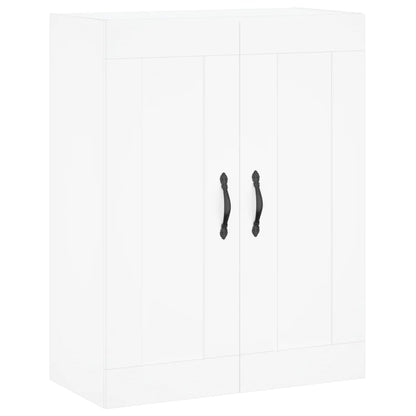 Wandschrank Weiß 69,5x34x90 cm Holzwerkstoff