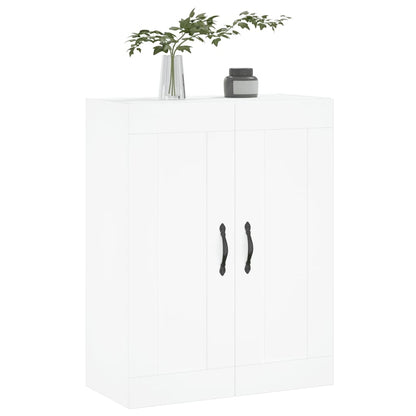 Wandschrank Weiß 69,5x34x90 cm Holzwerkstoff