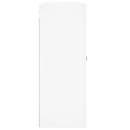 Wandschrank Weiß 69,5x34x90 cm Holzwerkstoff