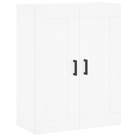 Wandschrank Weiß 69,5x34x90 cm Holzwerkstoff
