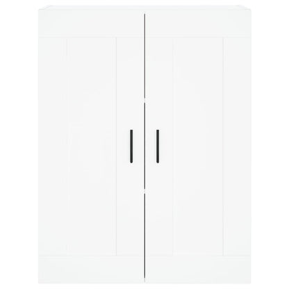 Wandschrank Weiß 69,5x34x90 cm Holzwerkstoff