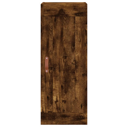 Wandschrank Räuchereiche 34,5x34x90 cm Holzwerkstoff