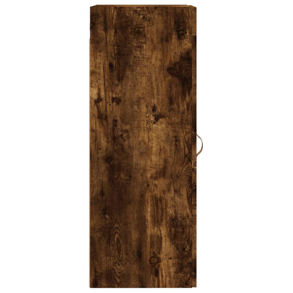 Wandschrank Räuchereiche 34,5x34x90 cm Holzwerkstoff