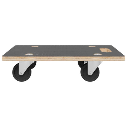 Rollbretter 2 Stk. Rechteckig 50x35x11,5 cm