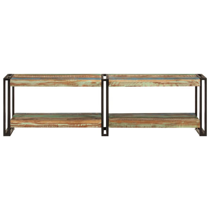 TV-Schrank 140x30x40 cm Massives Altholz