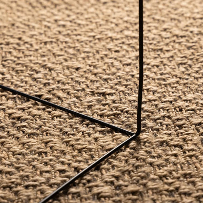 Teppich ZIZUR 140x200 cm Jute-Optik Indoor und Outdoor