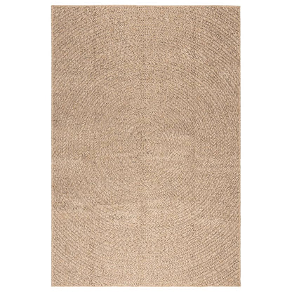 Teppich ZIZUR 140x200 cm Jute-Optik Indoor und Outdoor