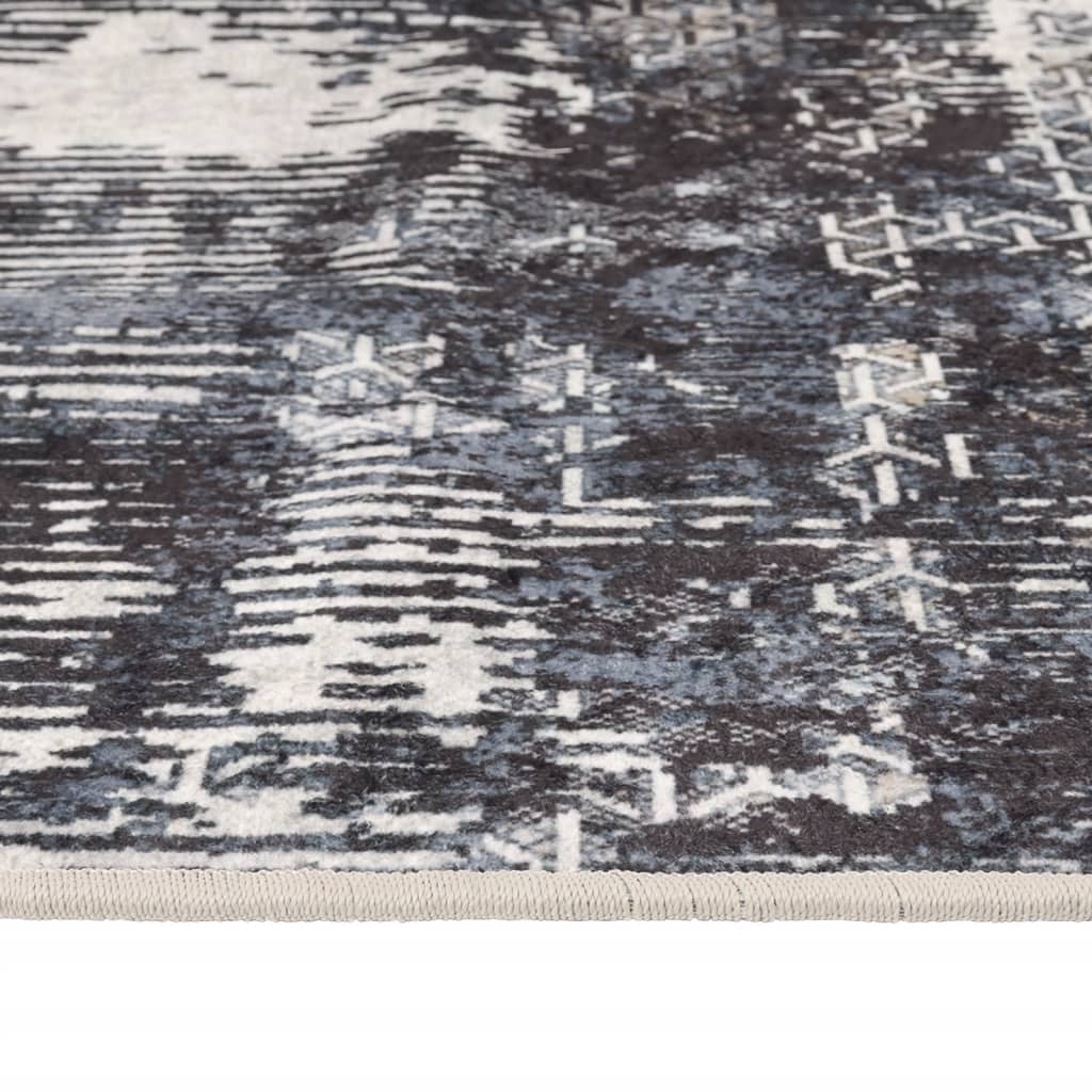 Teppich Waschbar Mehrfarbig 190x300 cm Rutschfest