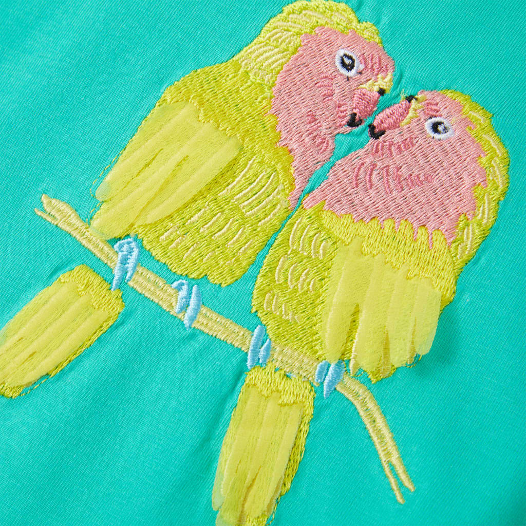 Kinder-T-Shirt Minzgrün 140