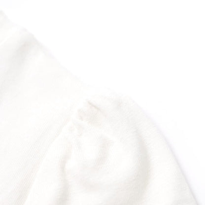 Kinder-T-Shirt Ecru 104