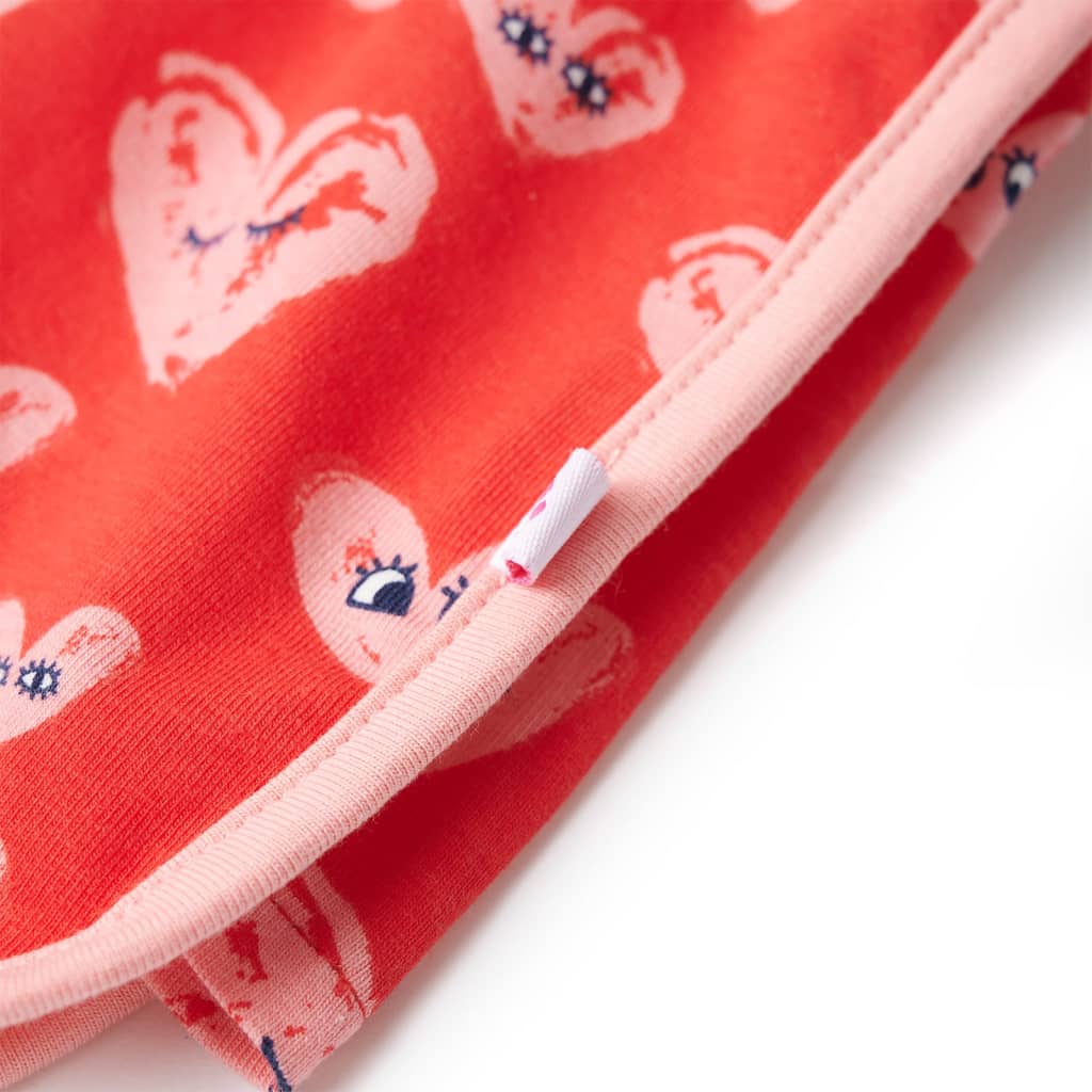 Kindershorts mit Kordelzug Rot 92