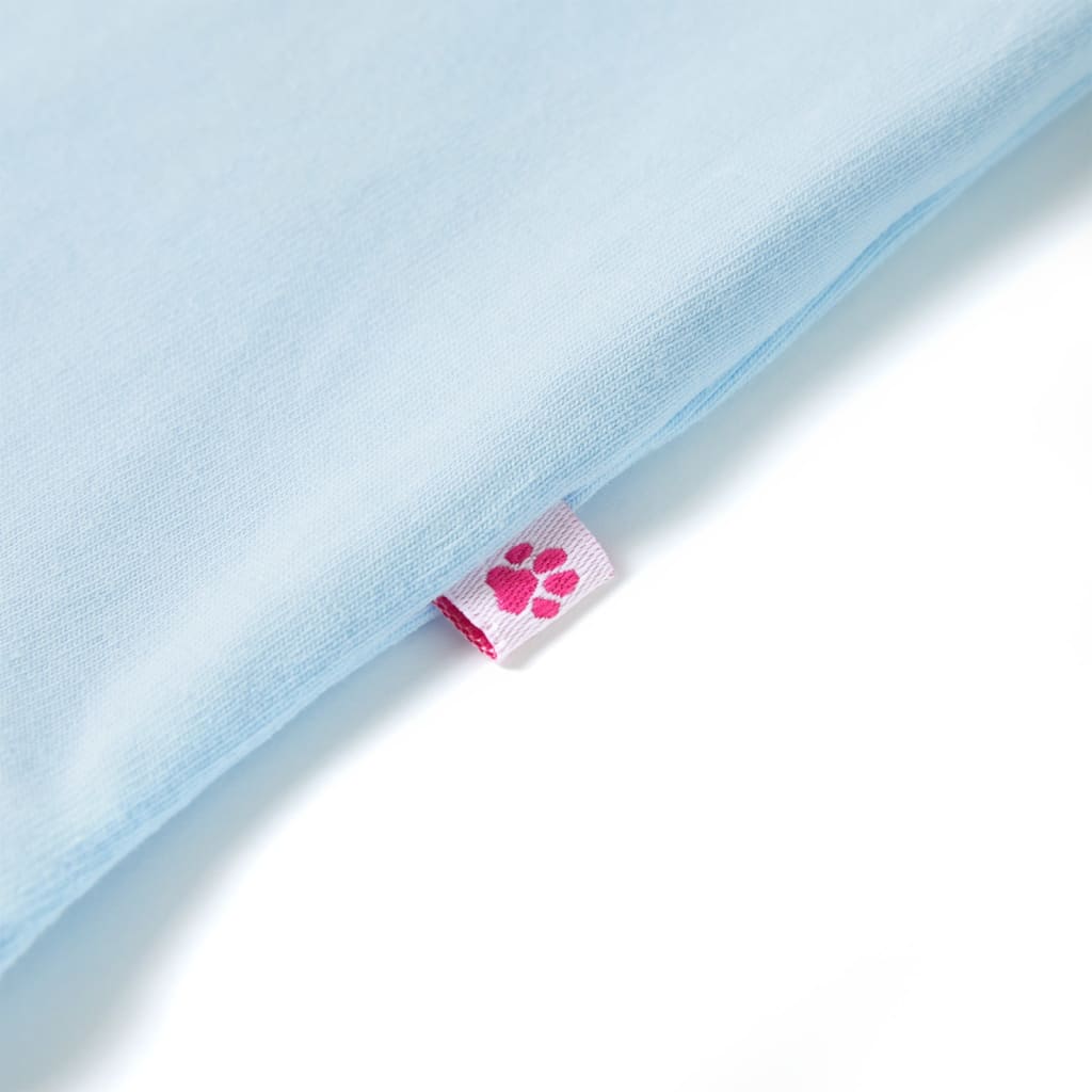 Kinder-T-Shirt Hellblau 92