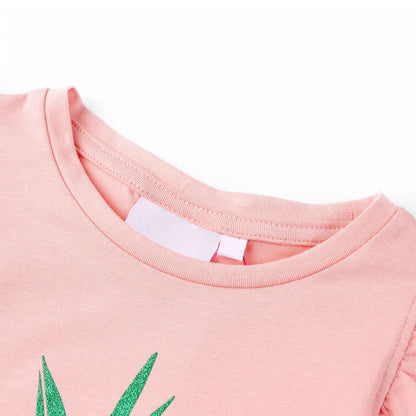 Kinder-T-Shirt Rosa 128