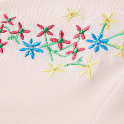 Kinder-T-Shirt Zartrosa 128