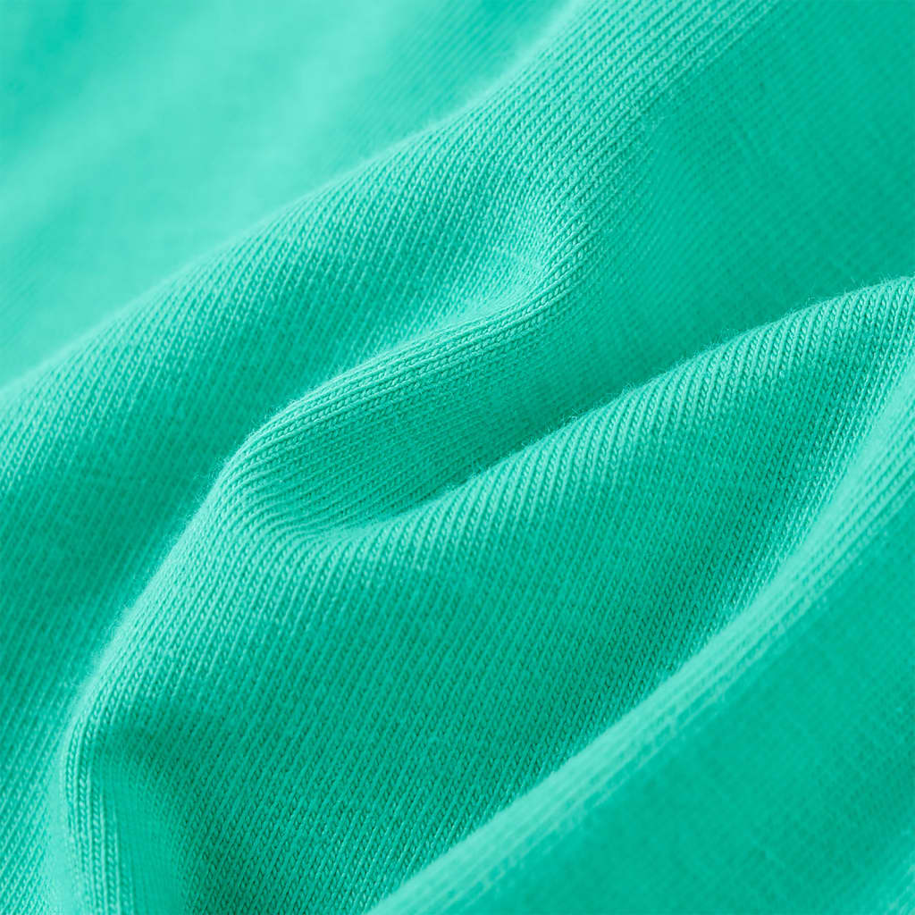 Kinder-T-Shirt Minzgrün 140