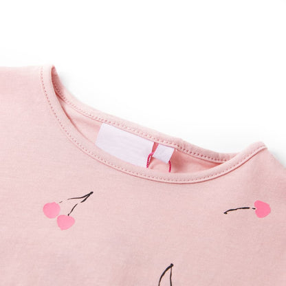 Kinder-T-Shirt Hellrosa 128