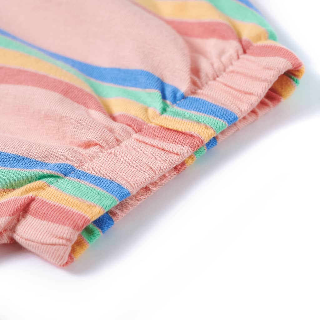 Kinder-T-Shirt Pfirsichrosa 92