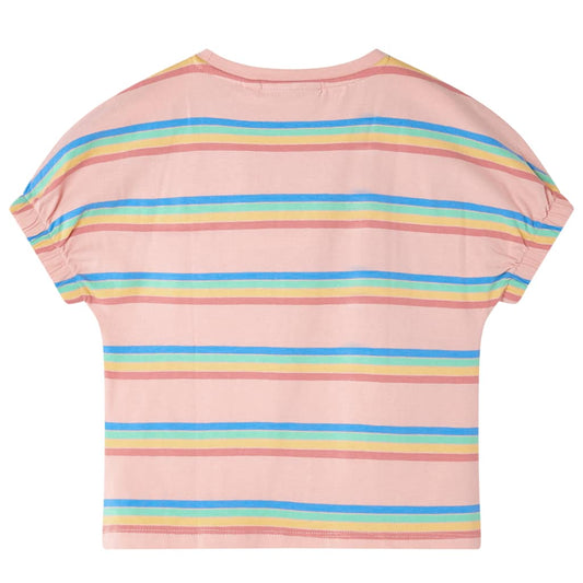 Kinder-T-Shirt Pfirsichrosa 104