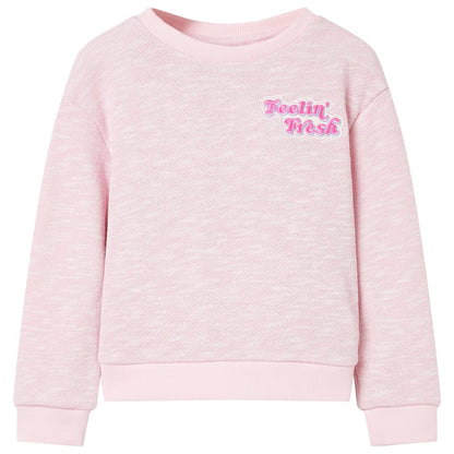 Kinder-Sweatshirt Helllila 92
