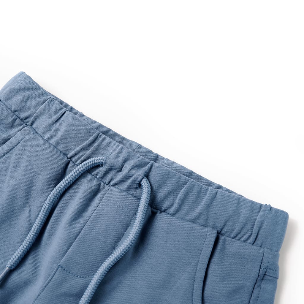 Kindershorts mit Kordelzug Dunkelblau 104