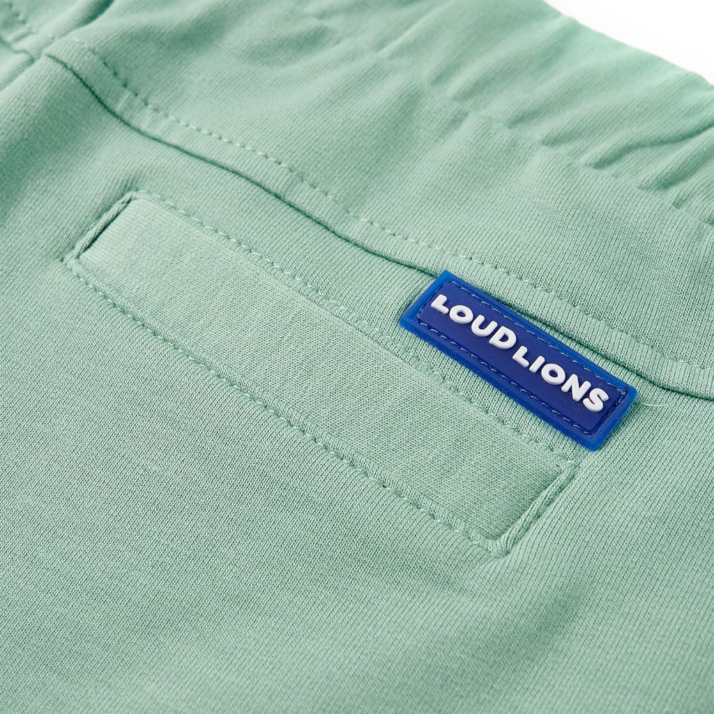 Kindershorts mit Kordelzug Helles Khaki 104