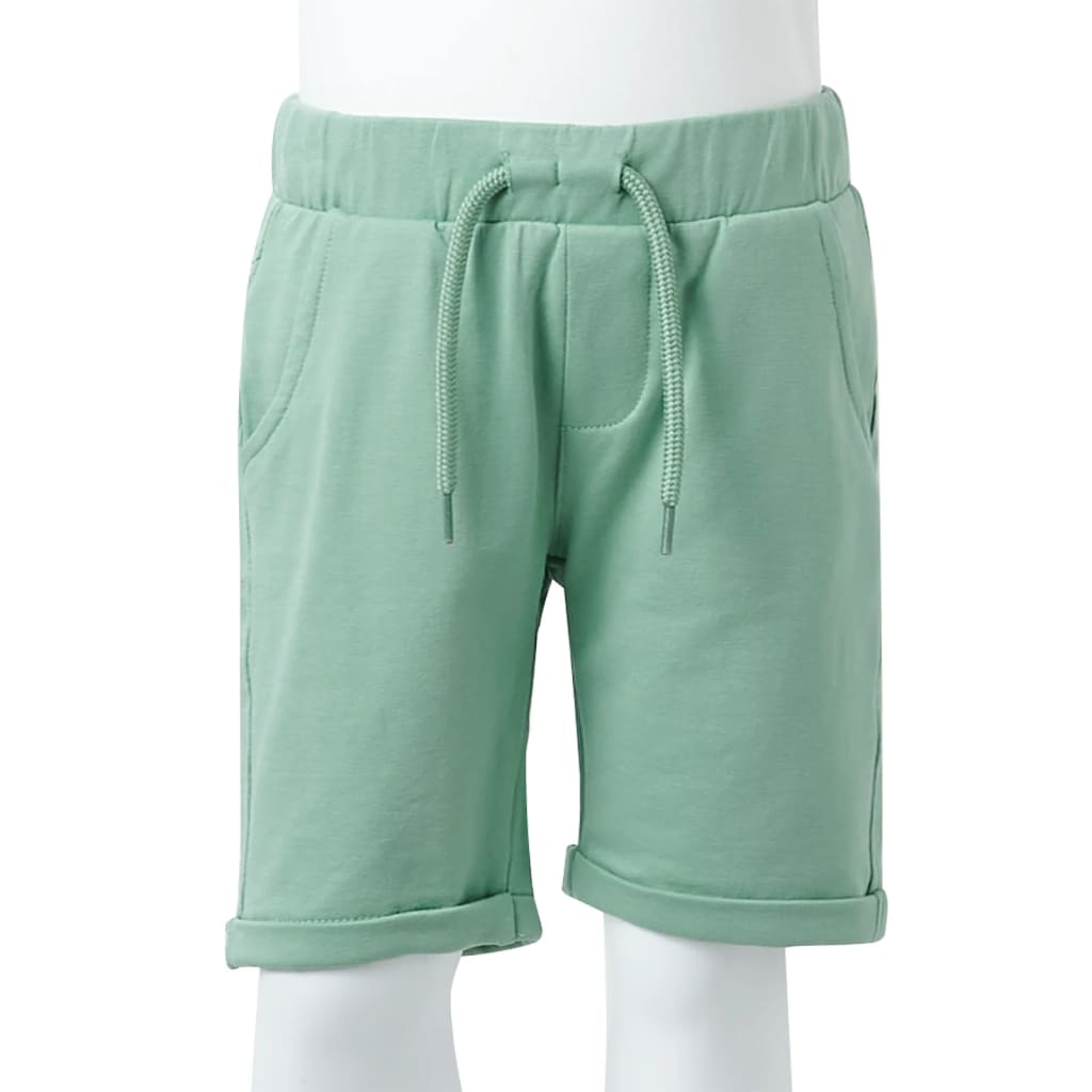 Kindershorts mit Kordelzug Helles Khaki 104