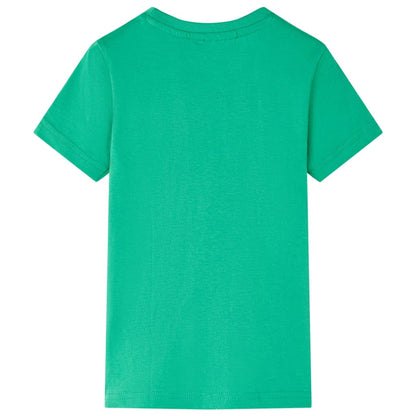 Kinder-T-Shirt Grün 116