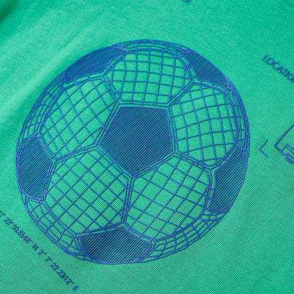 Kinder-T-Shirt Grün 140