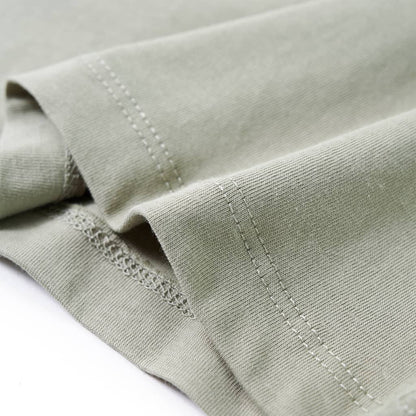 Kinder-T-Shirt Helles Khaki 92