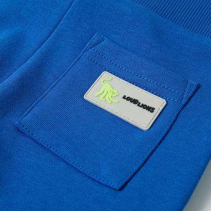 Kindershorts mit Kordelzug Blau 92