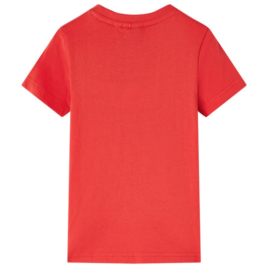 Kinder-T-Shirt Rot 92