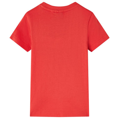 Kinder-T-Shirt Rot 116