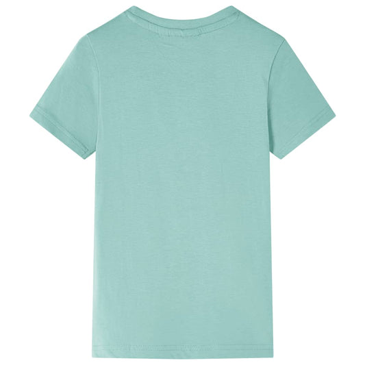Kinder-T-Shirt Helles Khaki 92