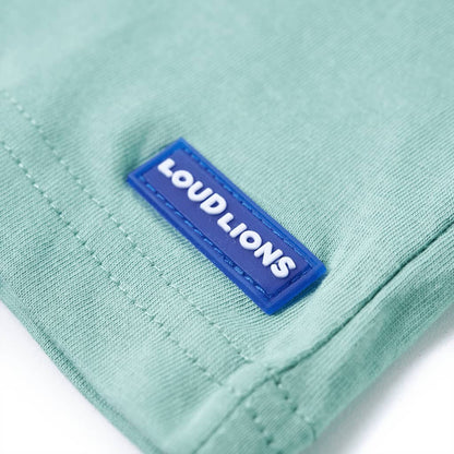 Kinder-T-Shirt Helles Khaki 104