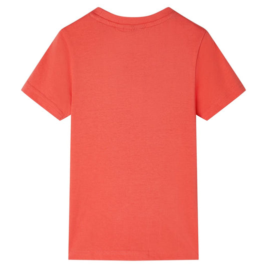 Kinder-T-Shirt Hellrot 92