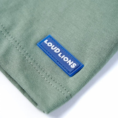Kinder-Kurzarmshirt Khaki 104