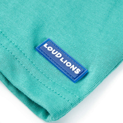 Kinder-Kurzarmshirt Dunkles Minzgrün 140