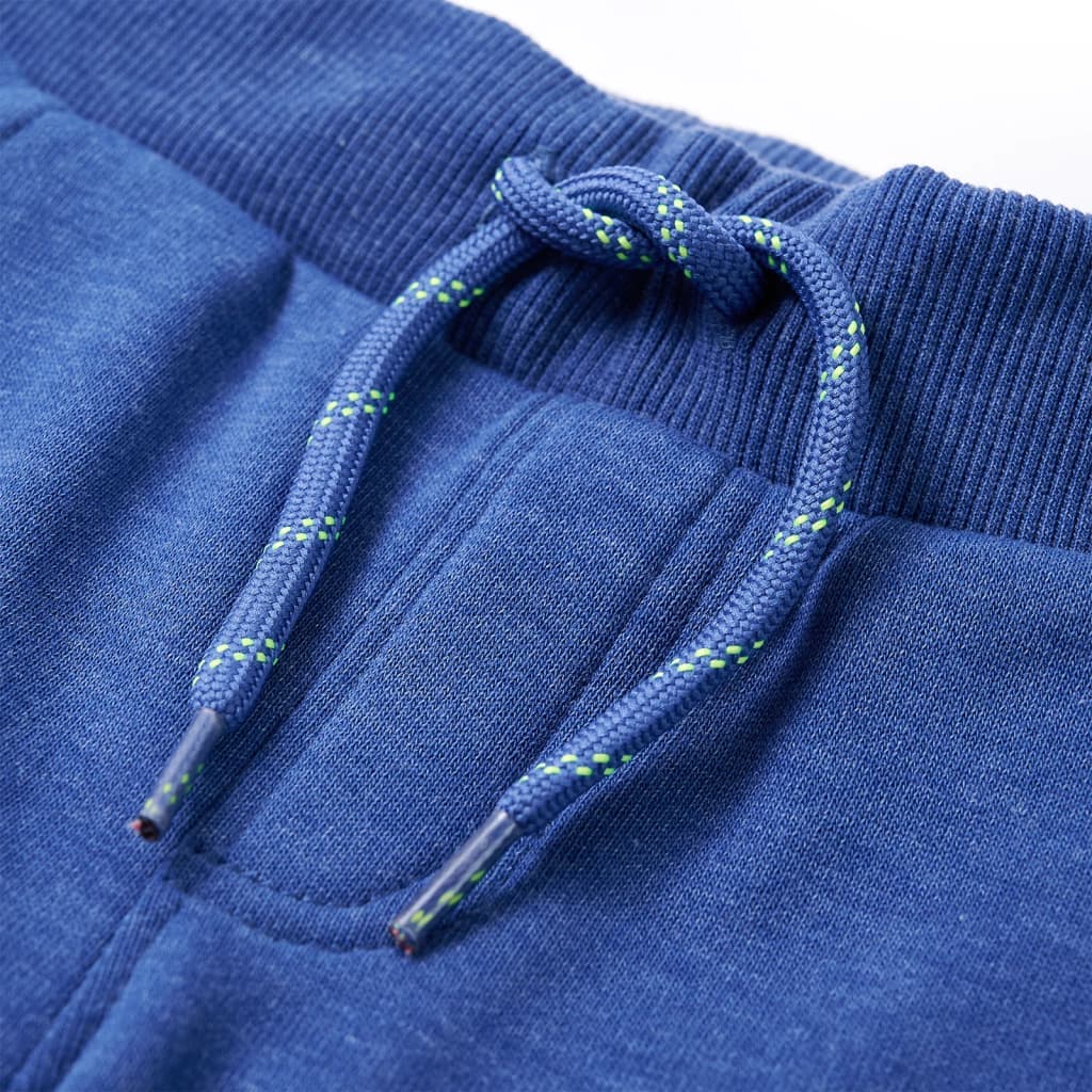 Kinder-Trainingshose Blau Melange 92