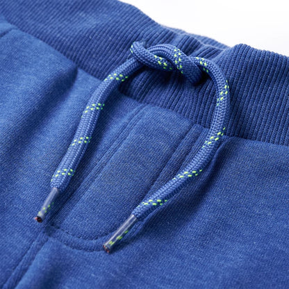 Kinder-Trainingshose Blau Melange 92