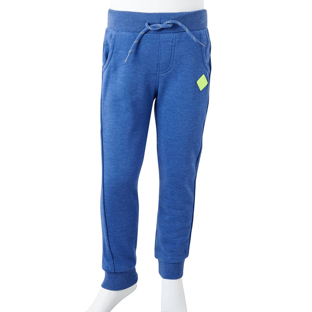 Kinder-Trainingshose Blau Melange 92