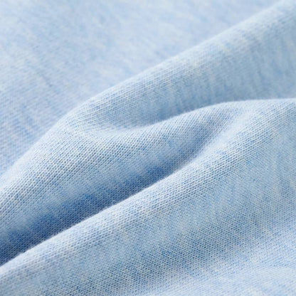 Kinder-Sweatshirt Hellblau Melange 128