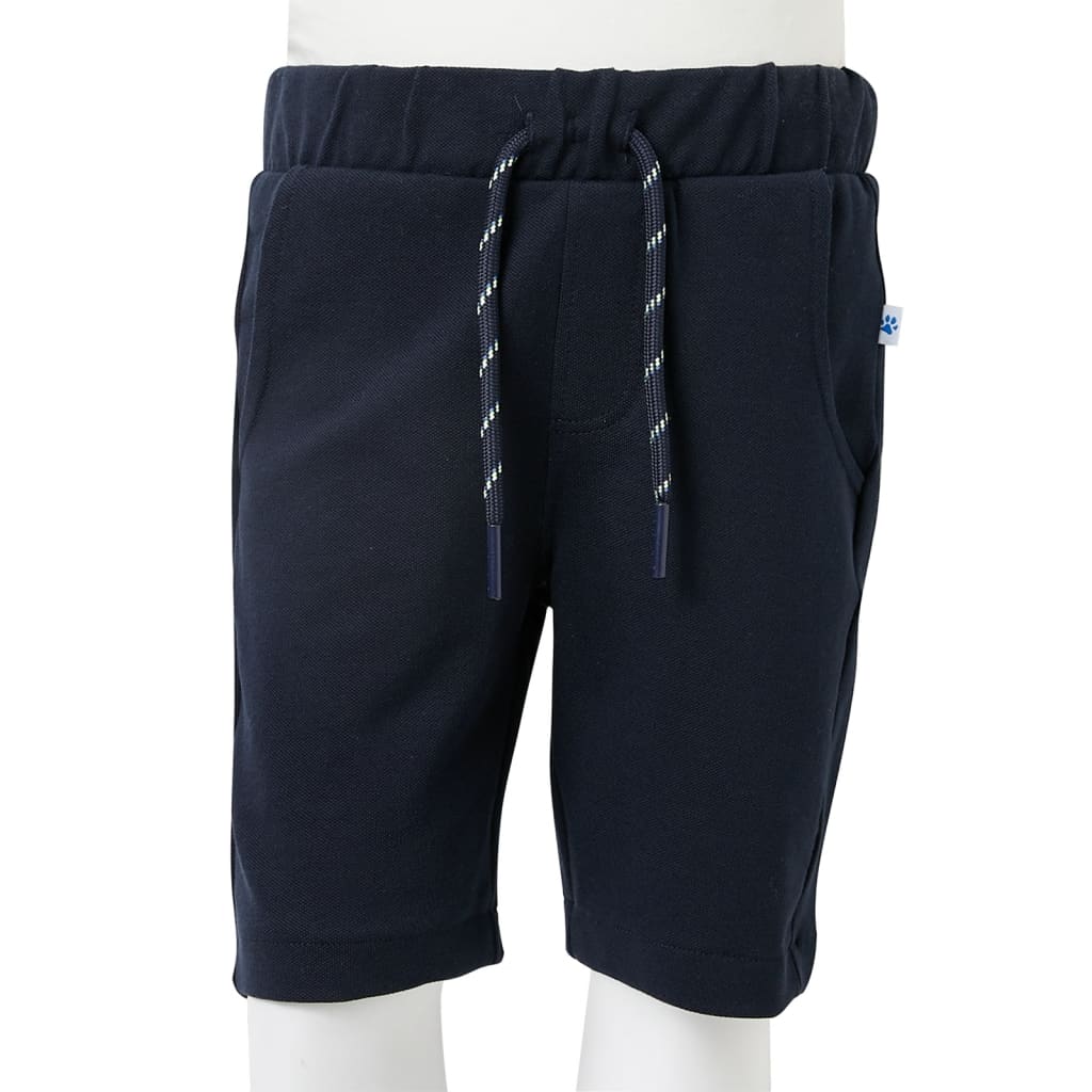 Kindershorts mit Kordelzug Marineblau 104