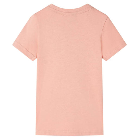 Kinder-T-Shirt Hellorange 140