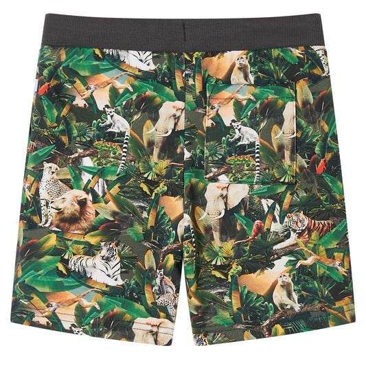 Kindershorts mit Kordelzug Petrolblau 104