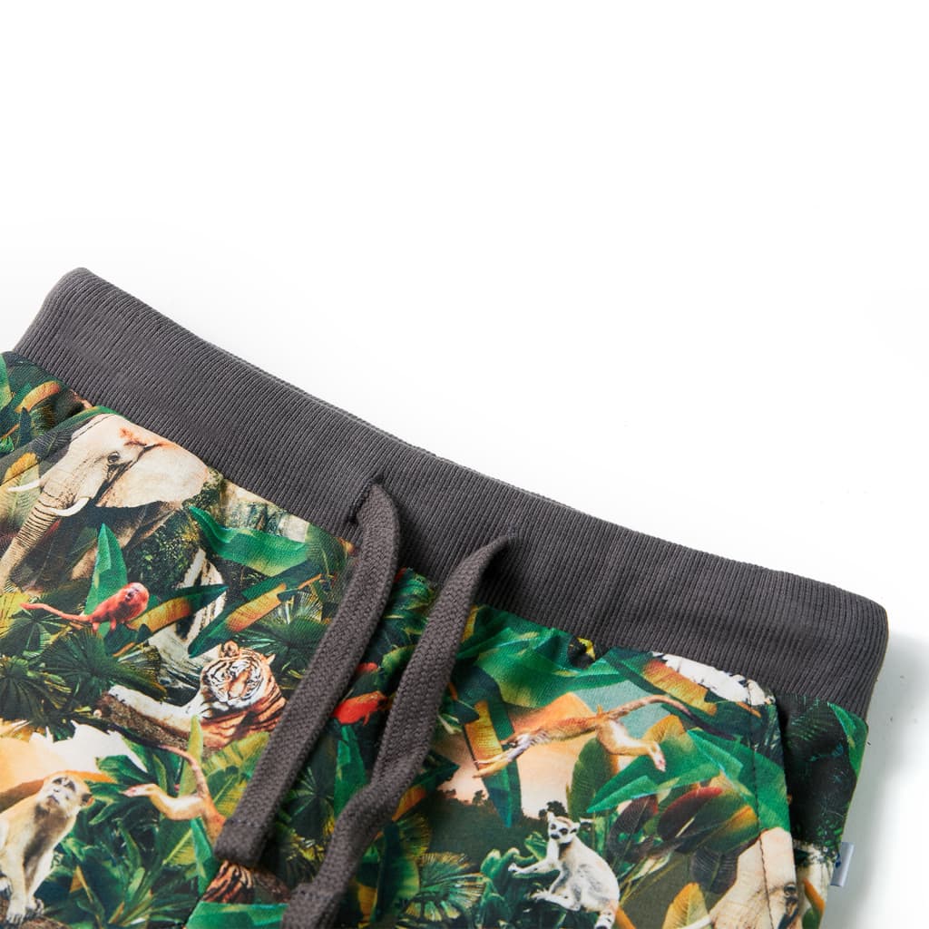 Kindershorts mit Kordelzug Petrolblau 104