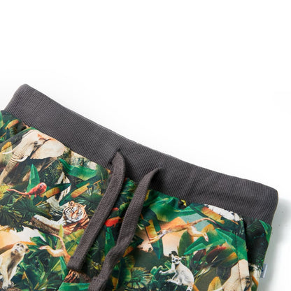 Kindershorts mit Kordelzug Petrolblau 104