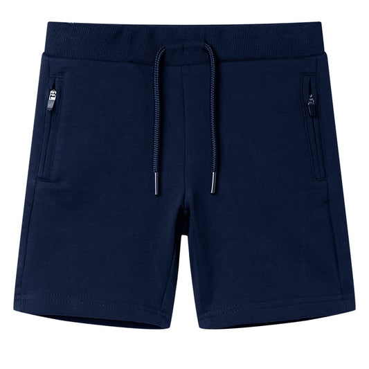 Kindershorts Marineblau 140
